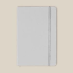 Goya 39567 - Notebook A5 con Copertina in PU e Elastico, 96 Fogli Rigati Color Crema LINED