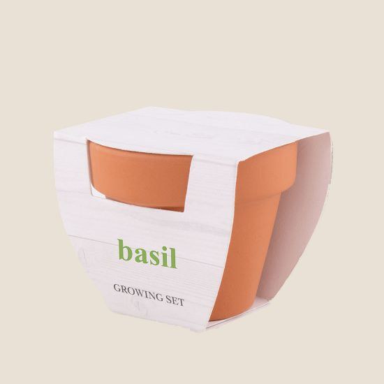 Goya 50549 - Terracotta Pot with Basil Seeds & Soil BASIL
