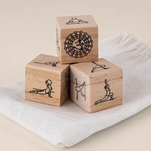 Goya 50627 - Gioco Yoga in Legno di Pino con 4 Dadi KALI