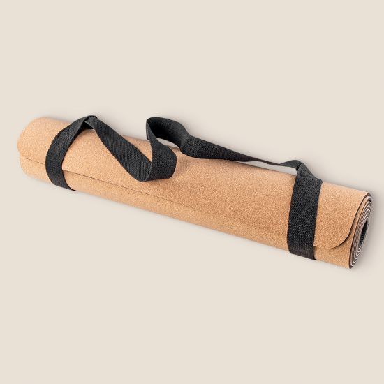 Goya 50652 - Tappetino Yoga in Sughero 60x183 cm con Manici SHIVA