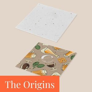 Goya 50696140GR2C - SOTTOBICCHIERE GERMINA 140GR 2 LATI