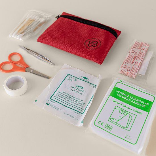 Goya 52066 - Kit Primo Soccorso in Custodia Poliestere SOS
