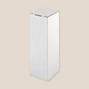 Goya 52094 - White Self-Assembling Cardboard Bottle Box BOTTLE