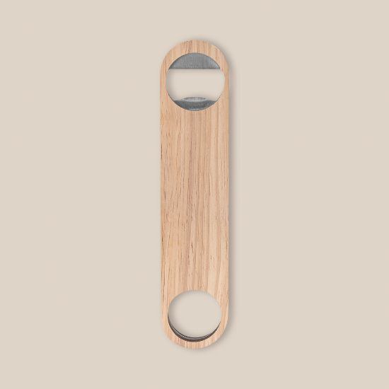 Goya 52501 - Apribottiglie in Acciaio e Legno Tropicale TRISTAN