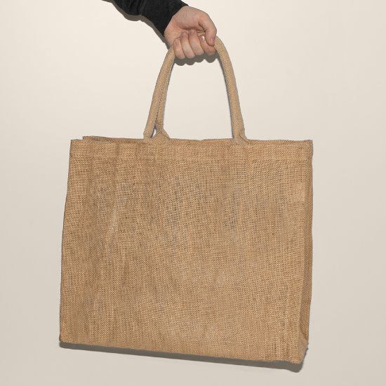 Goya 52508 - Borsa in Juta con Manici Cotone 50 cm AMAY