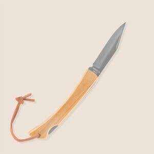 Goya 52542 - Coltello in Acciaio e Bambù con Cordino Decorativo HABA