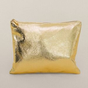 Goya 52544 - Gold PU Flat Toilet Bag PIKUY