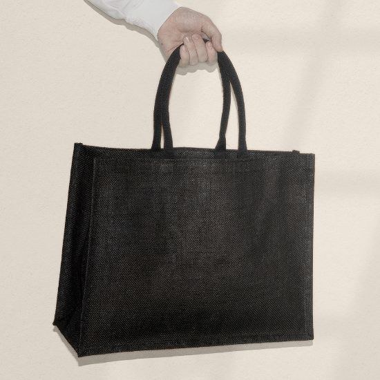 Goya 52558 - Borsa in Juta con Manici Cotone Rinforzati NATIVE