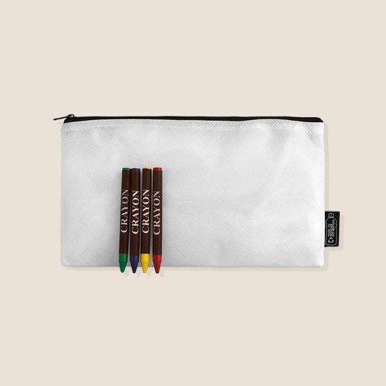 Goya 53039 - Astuccio in RPET riciclato con 4 pastelli MATERNELLE