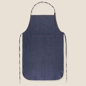 Goya 53020 - Grembiule in Denim Cotone 190 gr/m² con Tasca, Dettagli in PU e Chiusura Regolabile NASHVILLE