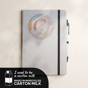 Goya 53536 - Notebook A5 Riciclato con Penna e Elastico MIRAKA