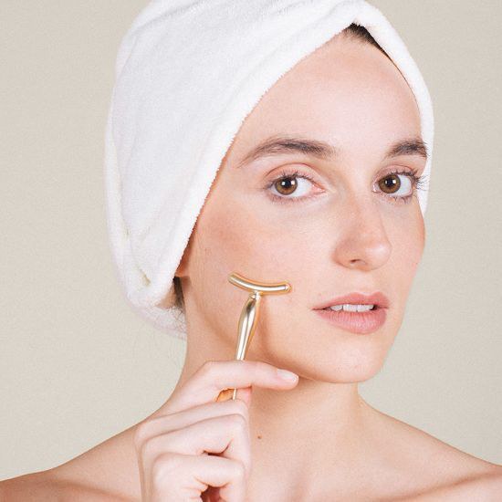 Goya 53528 - Microfiber Hair Turban with Coconut Button BRUSER