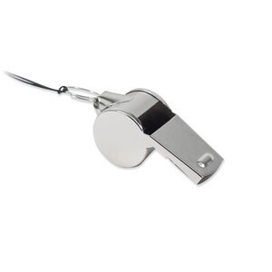 XIULA Durable Metal Whistle with Safety Lanyard - GiftRetail MO2268
