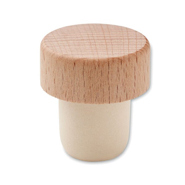 BOPPER Tappo per bottiglia in legno di fa - GiftRetail MO2457
