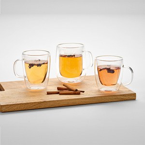 Tazza Elbe 220 in vetro borosilicato, capacità 250 ml - Aodaci AMG013