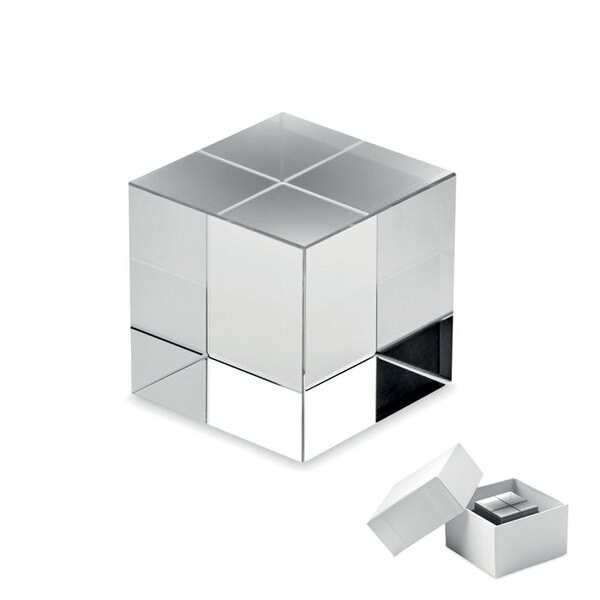 KUBEWARD Premio cubo in vetro - GiftRetail MO2656