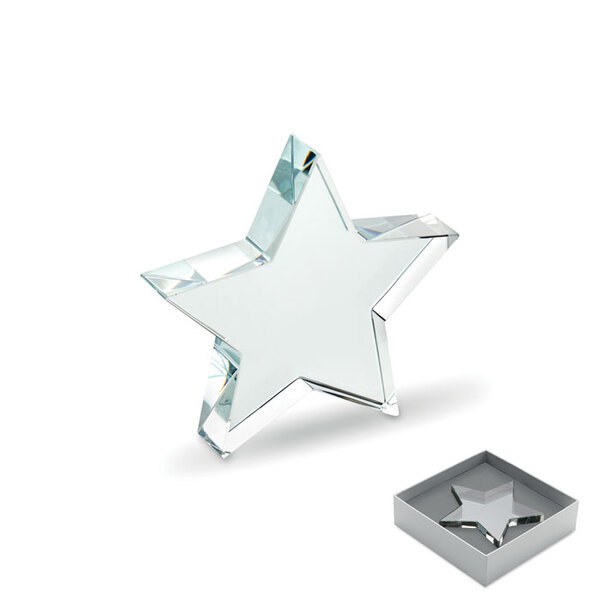 STARWARD Premio stella in vetro - GiftRetail MO2660