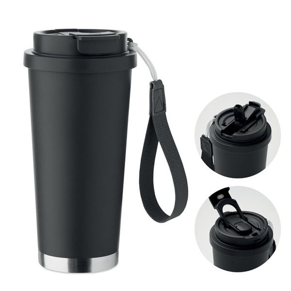 TOPAZ LARGE Bicchiere doppio strato. 500ml - GiftRetail MO2662