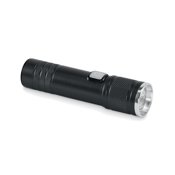 FLASHRA Torcia ricaricabile. Luce COB - GiftRetail MO2724