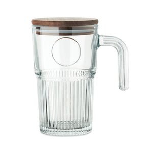 VITRIO JAR Tazza in vetro da 450 ml - GiftRetail MO2751