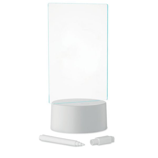 LEDMEMO Light-up LED memo board - GiftRetail MO2919