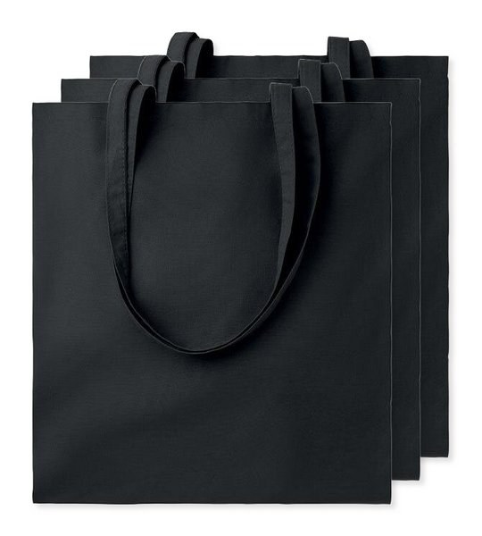 Pack da 3 GiftRetail MO9268 - COTTONEL COLOUR + Shopper in cotone 140gr