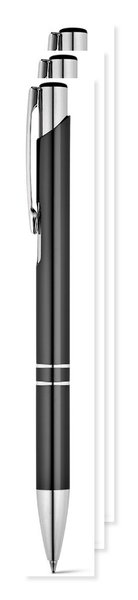 Penna a sfera in alluminio con clip