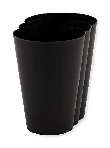 Pack da 3 GiftRetail MO6375 - FESTA LARGE Tazza per eventi riutilizzabile