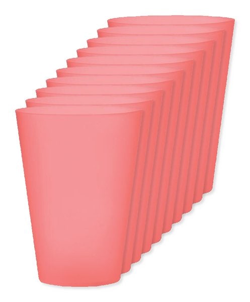 Pack da 10 GiftRetail MO6375 - FESTA LARGE Tazza per eventi riutilizzabile