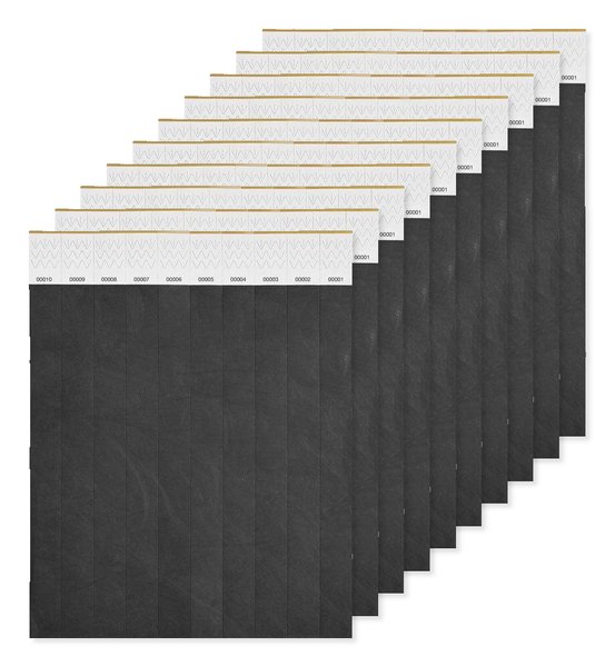 Pack da 10 GiftRetail MO8942 - TYVEK Tyvek® Braccialetto