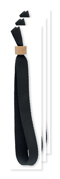 Pack da 30 GiftRetail MO6706 - FIESTA Bracciale in poliestere RPET