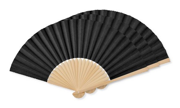 Pack of 30 GiftRetail MO6828 - FANNY PAPER Elegant Bamboo and Paper Handheld Fan