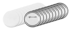 Pack da 10 GiftRetail MO9330 - PIN Spille Personalizzabili con Inlay di Carta