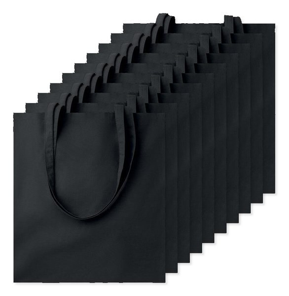 Pack da 100 GiftRetail MO9268 - COTTONEL COLOUR + Shopper in cotone 140gr
