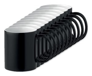 Pack da 100 GiftRetail MO9156 - SUBLIDARK Tazza sublimatica 300ml