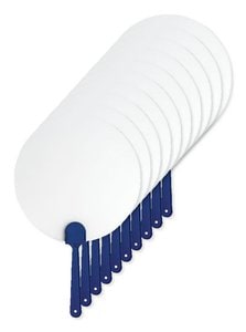 Pack da 100 GiftRetail IT3491 - PAYPAY Ventaglio rotondo in plastica