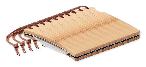 MANSAN Coltello pieghevole in bamboo