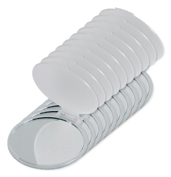 Pack da 10 GiftRetail KC2466 - MIRATE Specchietto rotondo
