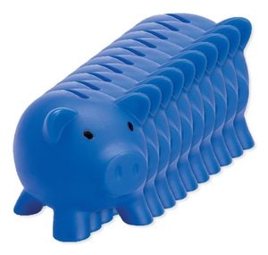 Pack da 10 GiftRetail MO8132 - SOFTCO Salvadanaio Colorato in PVC con Tappo ABS
