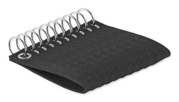 SUORA RPET Eco-Friendly Rectangular RPET Felt Keyring