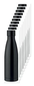 Pack of 100 GiftRetail MO9812 - BELO BOTTLE 500ml Copper Insulated Stainless Steel