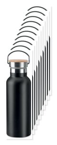 Pack da 10 GiftRetail MO9431 - HELSINKI Thermos doppio strato 500ml