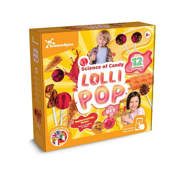 Science4You 35870 - Fabbrica di lecca-lecca: perfetta per i bambini