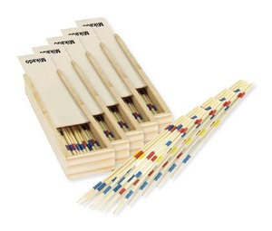 Pack of 5 Goya 39038 - Wooden Mikado Game 41 Pieces with Box MIKADO