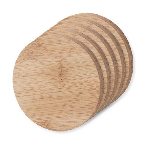 Pack da 5 Goya 50659 - Specchio Piccolo con Cornice in Bambù CRIM