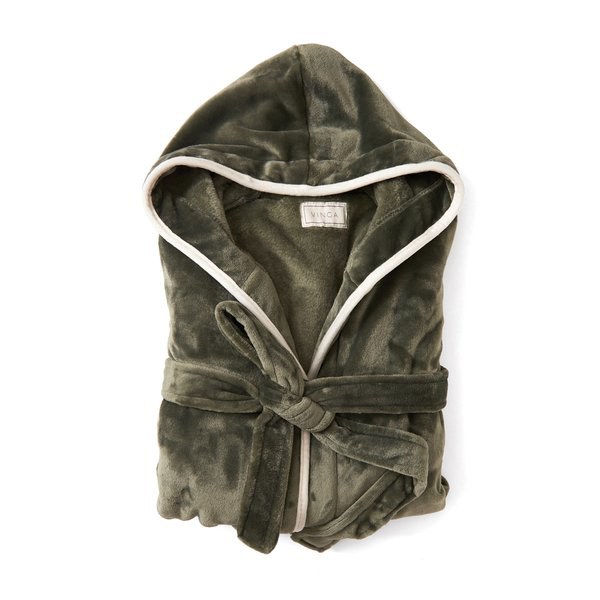 Vinga V4950G - VINGA Louis luxury plush GRS RPET robe size S-M