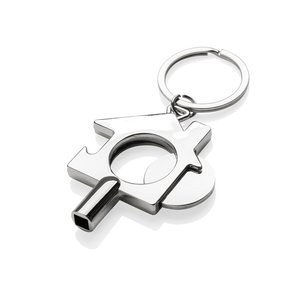 XD Collection P191.71 - Portachiavi 3in1 in lega di zinco RCS
