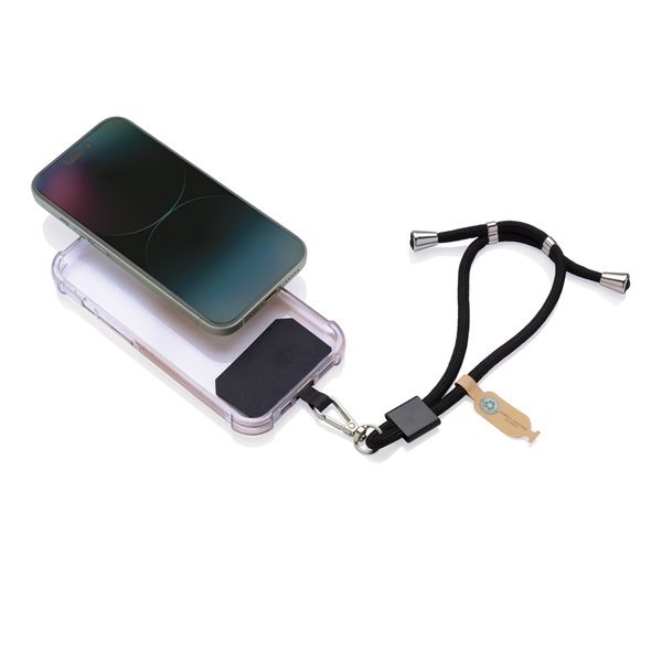 XD Collection P302.84 - Bracciale regolabile porta telefono CarryLoop in rPET RCS