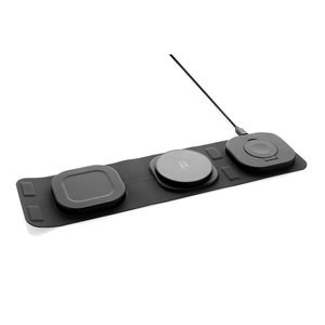 Swiss Peak P308.53 - Caricatore wireless 15W 3 in 1 Swiss Peak in rPlastica