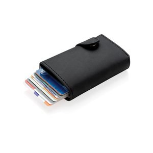 XD Collection P850.34 - Porta carte RFID in alluminio con portafogli in PU